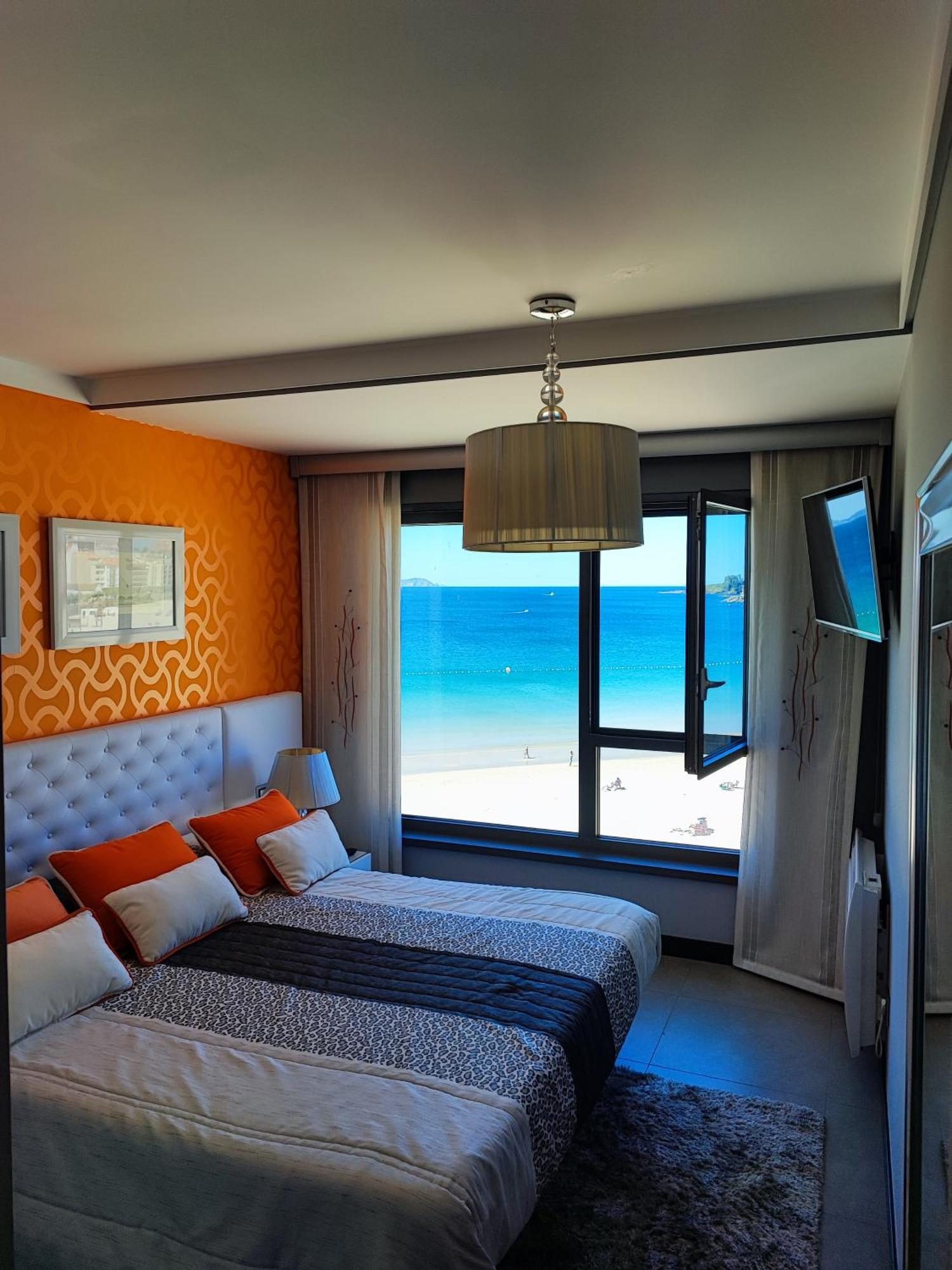 Luxury Centro Silgar Apartment Sanxenxo Exterior photo